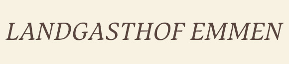Logo von Gasthof Emmen Hotel-Restaurant u. Pension Otto u. Käthe Thiele, Nachfolger Hans-Otto u. Gertrud Thiele